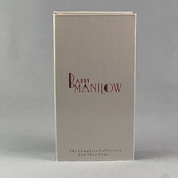 Barry Manilow Complete Collection and Then Some 4 Audio Cassette Tapes 1 VHS - Picture 1 of 12
